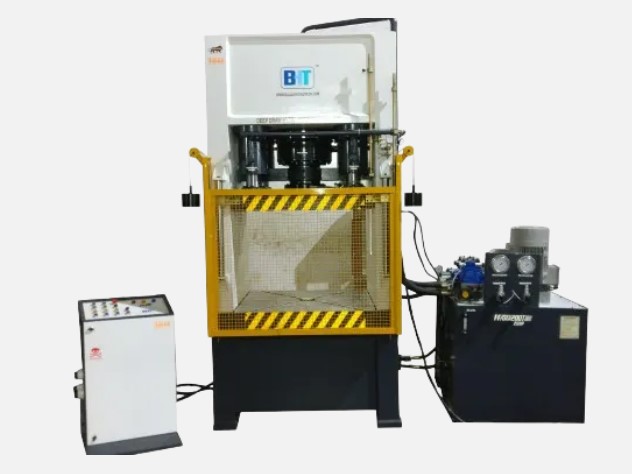 Deep Drawing Hydraulic Press | High Tonnage Single/Double Action 100-2000 Ton for Automotive Panels, Sinks, Cylinders & Deep Metal Forming Applications.